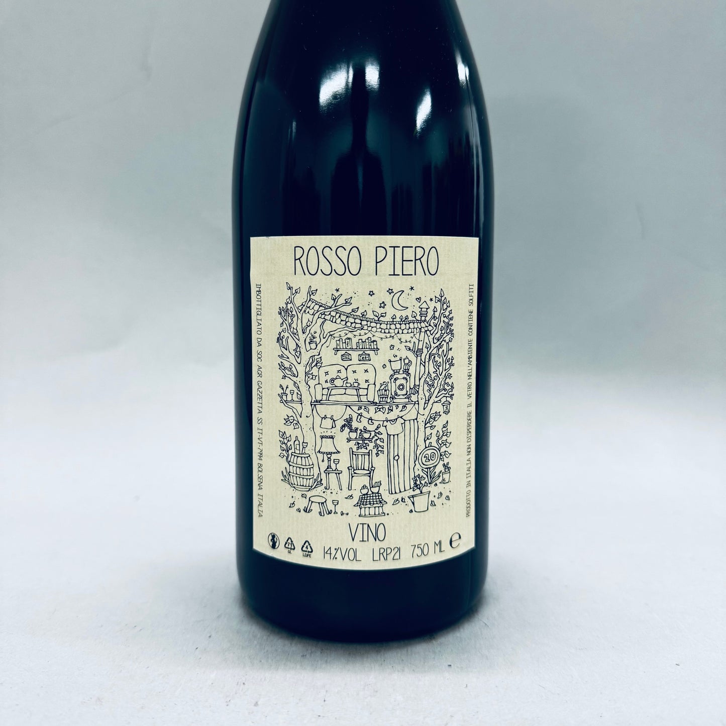 NV La Gazzetta Vino Rosso Piero