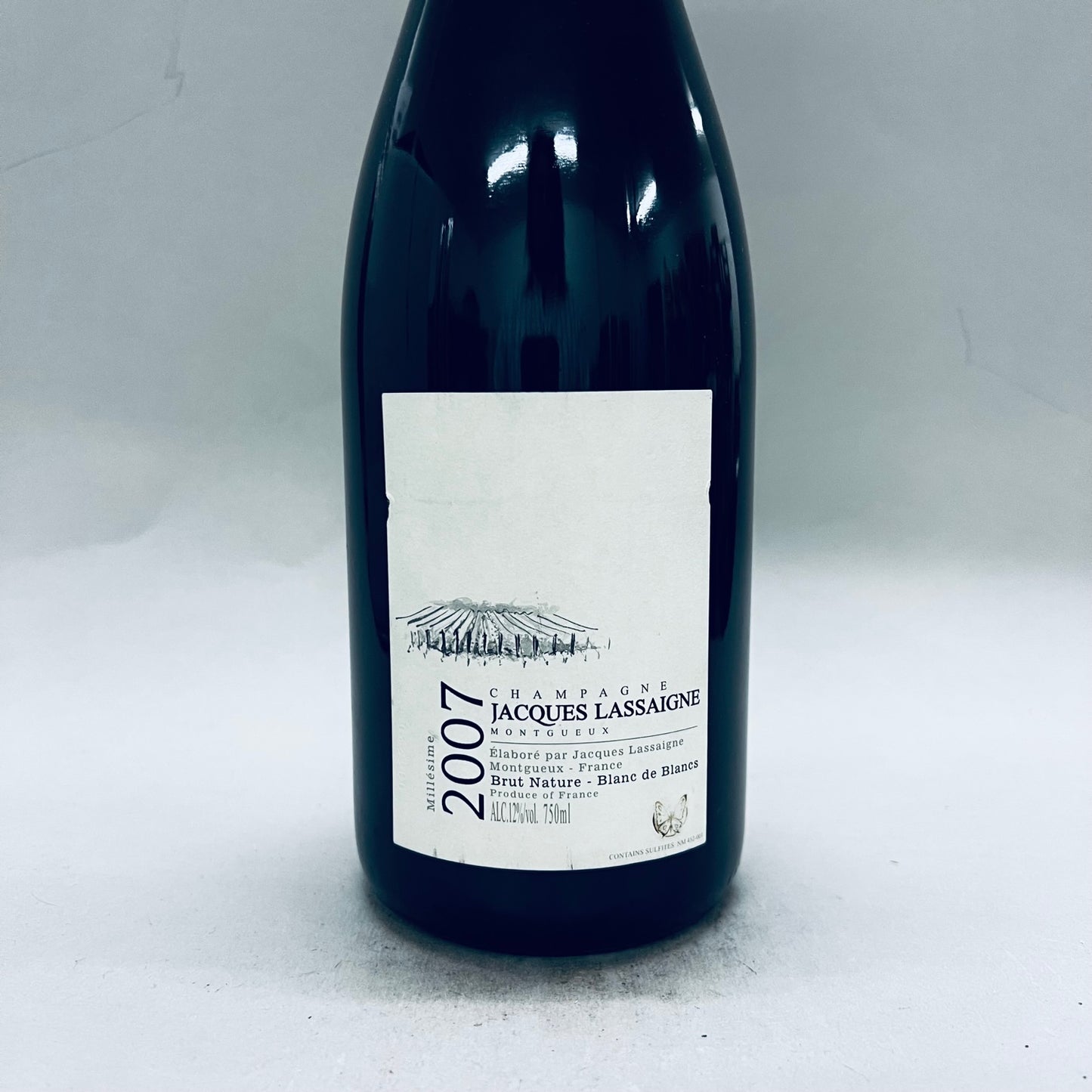 2007 Jacques Lassaigne Brut Nature Blanc de Blancs Champagne, Late Disgorged