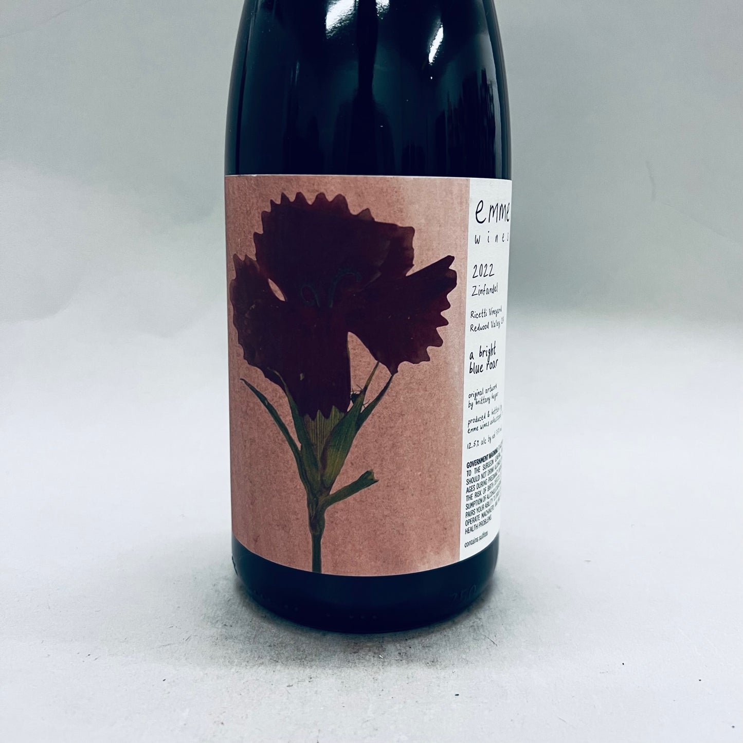 2022 Emme Wines "A Brought Blue Roar" Zinfandel