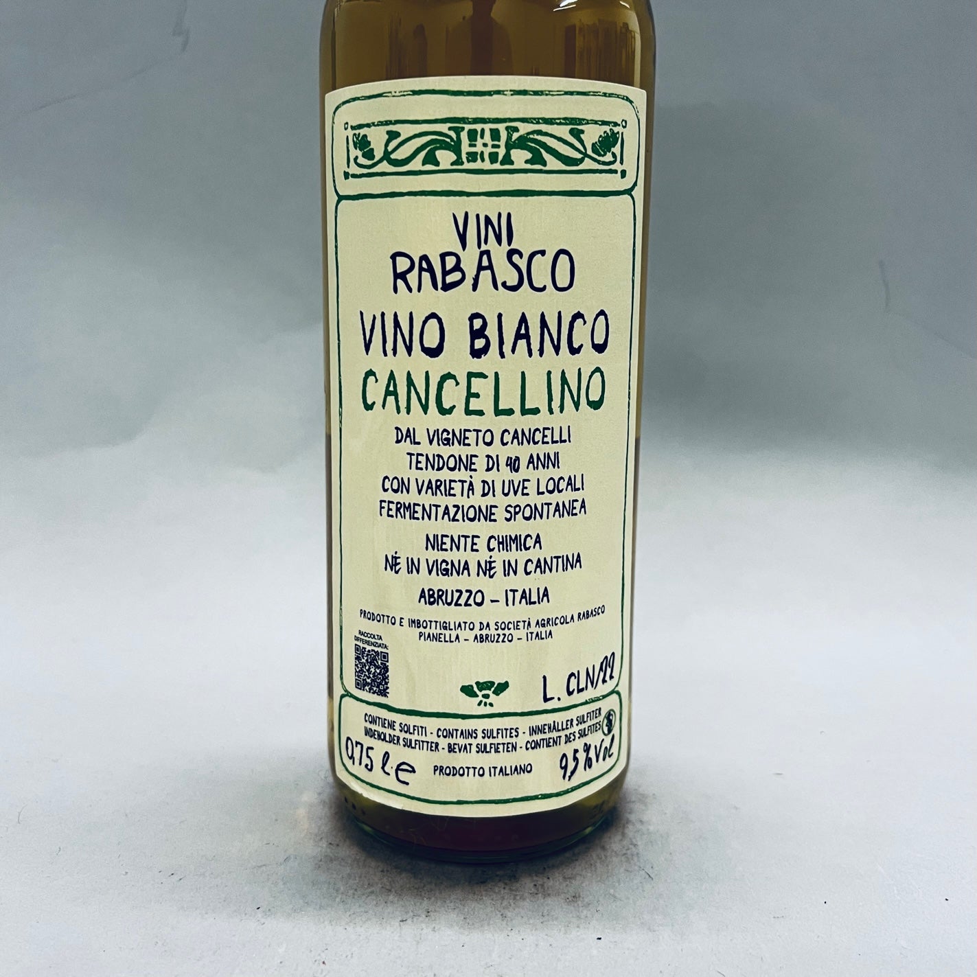 2022 Rabasco Cancellino Bianco