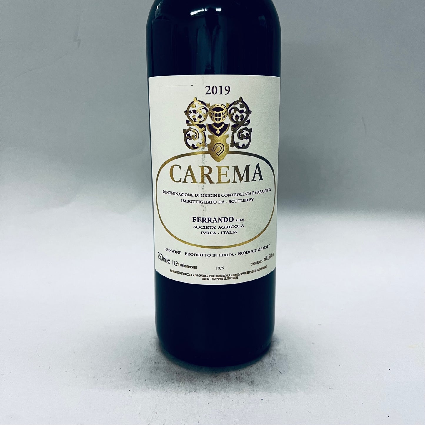 2019 Luigi Ferrando Carema Etichetta Bianca