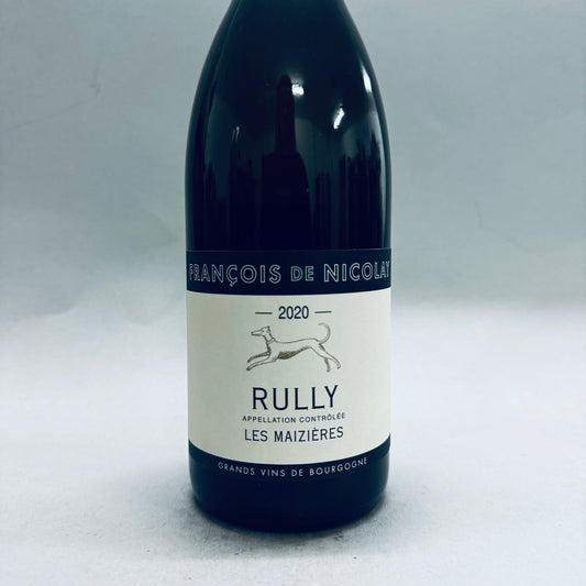 2020 Francois de Nicolay Rully Bourgogne Blanc "Les Maizieres"