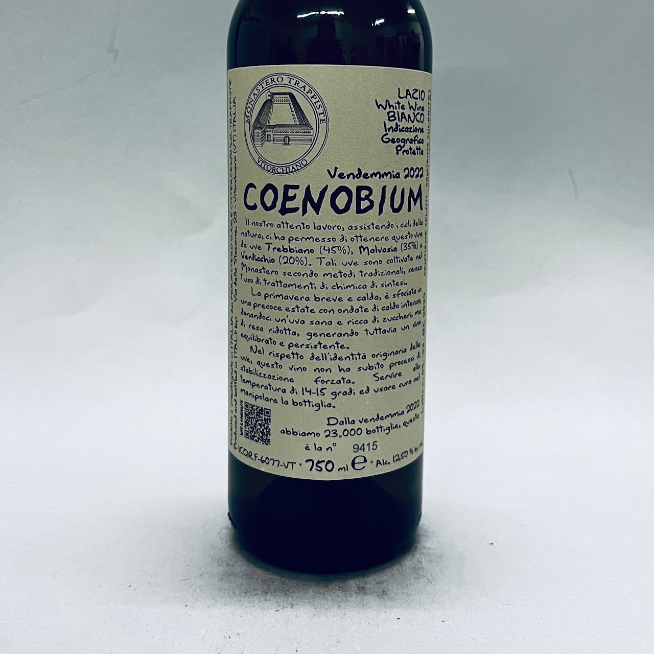 2023 Monastero Suore Cistersensi Coenobium Lazio Bianco