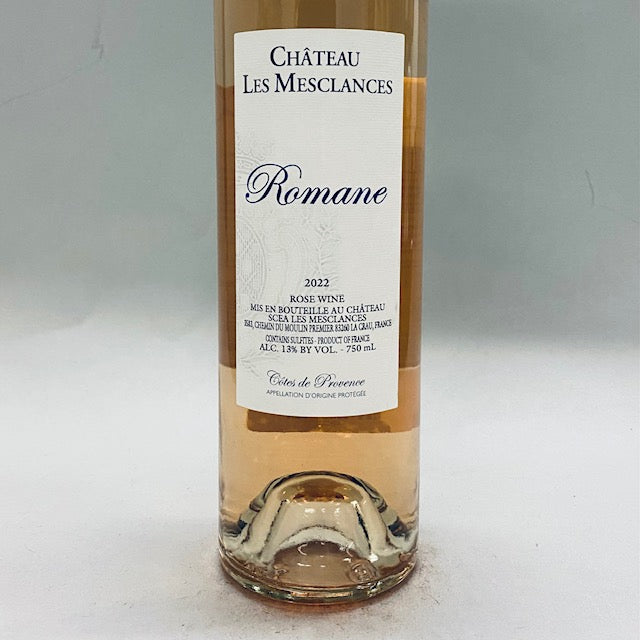 2022 Chateau Les Mesclances Romane Cotes de Provence Rose