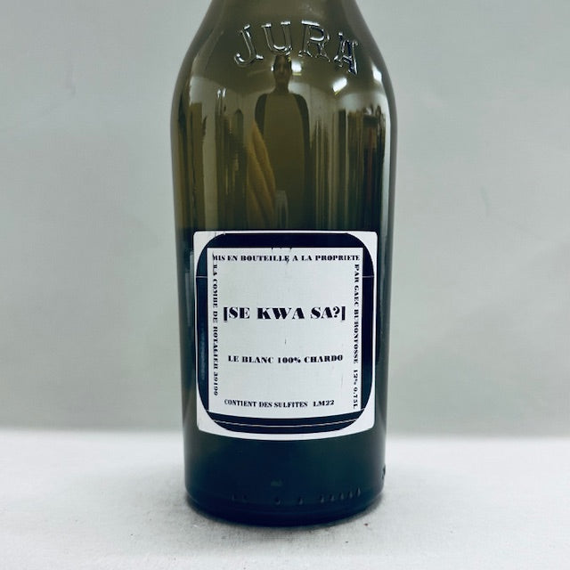 2022 Peggy et Jean Pascal Buronfosse Se Kwa Sa? Cotes du Jura Blanc