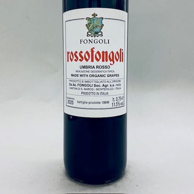 2021 Fongoli Rossofongoli Umbria Rosso IGT