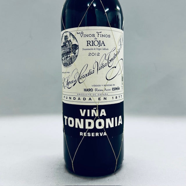 2012 Lopez de Heredia Vina Tondonia Reserva