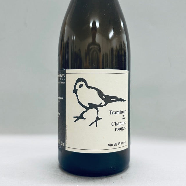 2022 Didier Grappe Traminer Champs Rouge Blanc