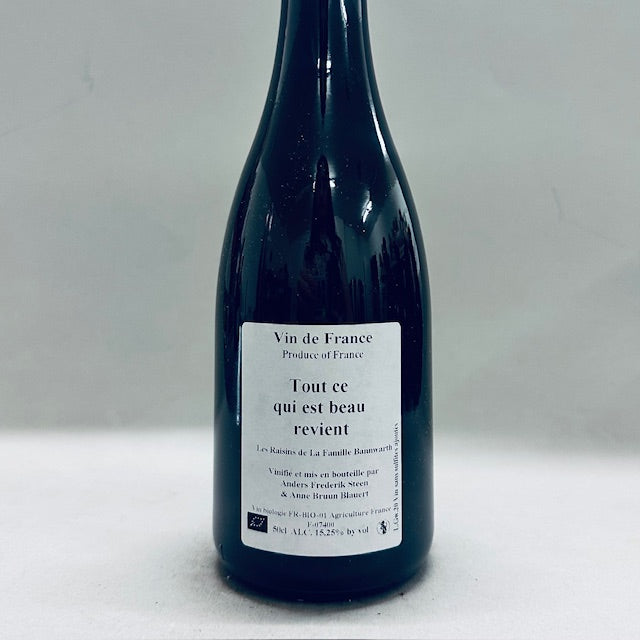 2020 Anders Frederik Steen "Tout Ce Qui est Beau Revient" VDF White 500ml