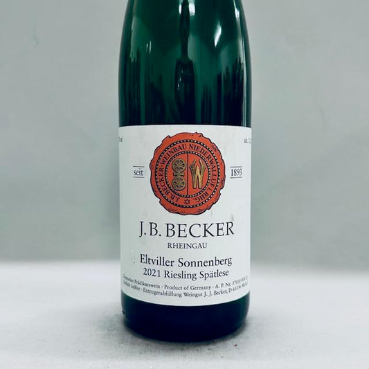 2021 JB Becker Riesling Spatlese Sonnenberg