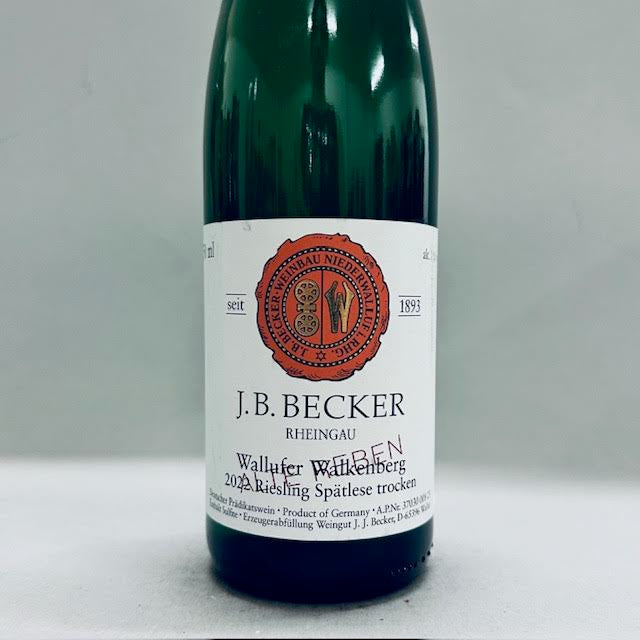 2022 JB Becker Riesling Spatlese Walkenberg Alte Reben
