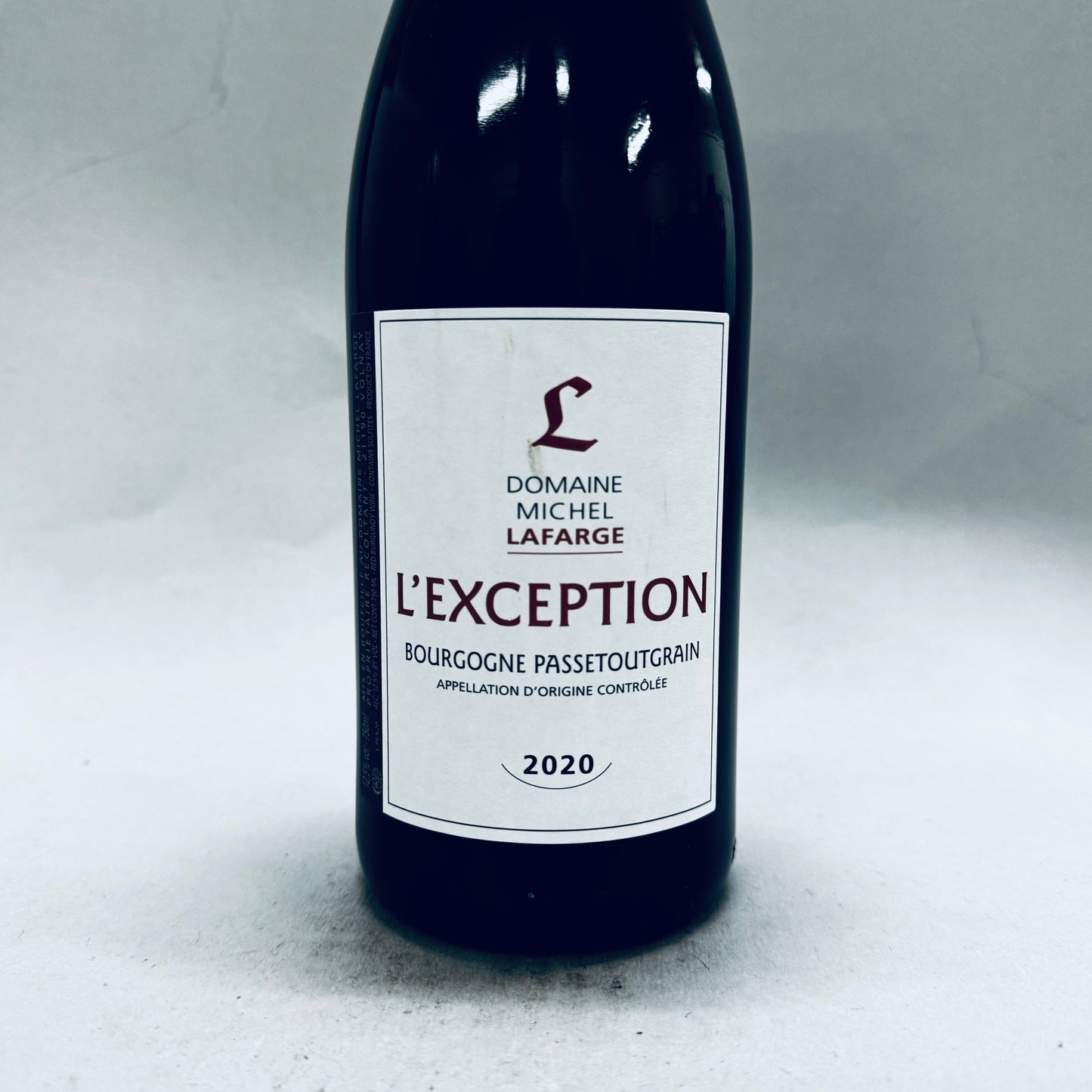 2020 Michel Lafarge Bourgogne Rouge Passetoutgrain l'Exception