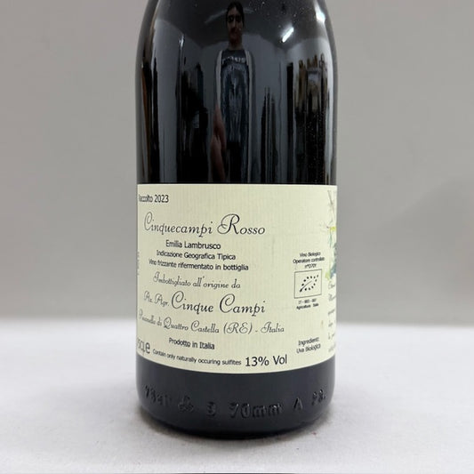 2023 Cinque Campi Lambrusco Malbo Gentile Marzemino