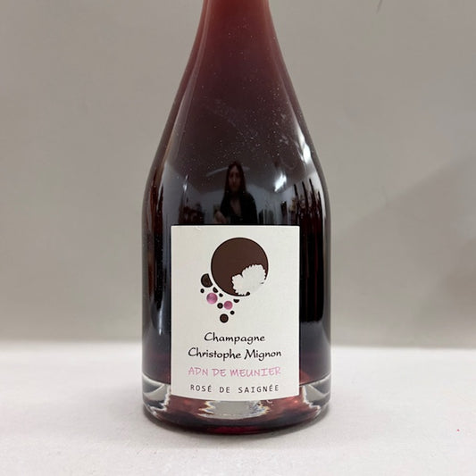 2020 Christoph Mignon Brut Nature Saignee Rose Chamapgne
