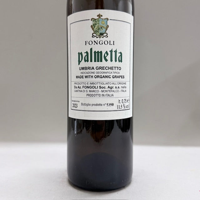 2023 Fongoli 'La Palmetta' Grechetto Bianco