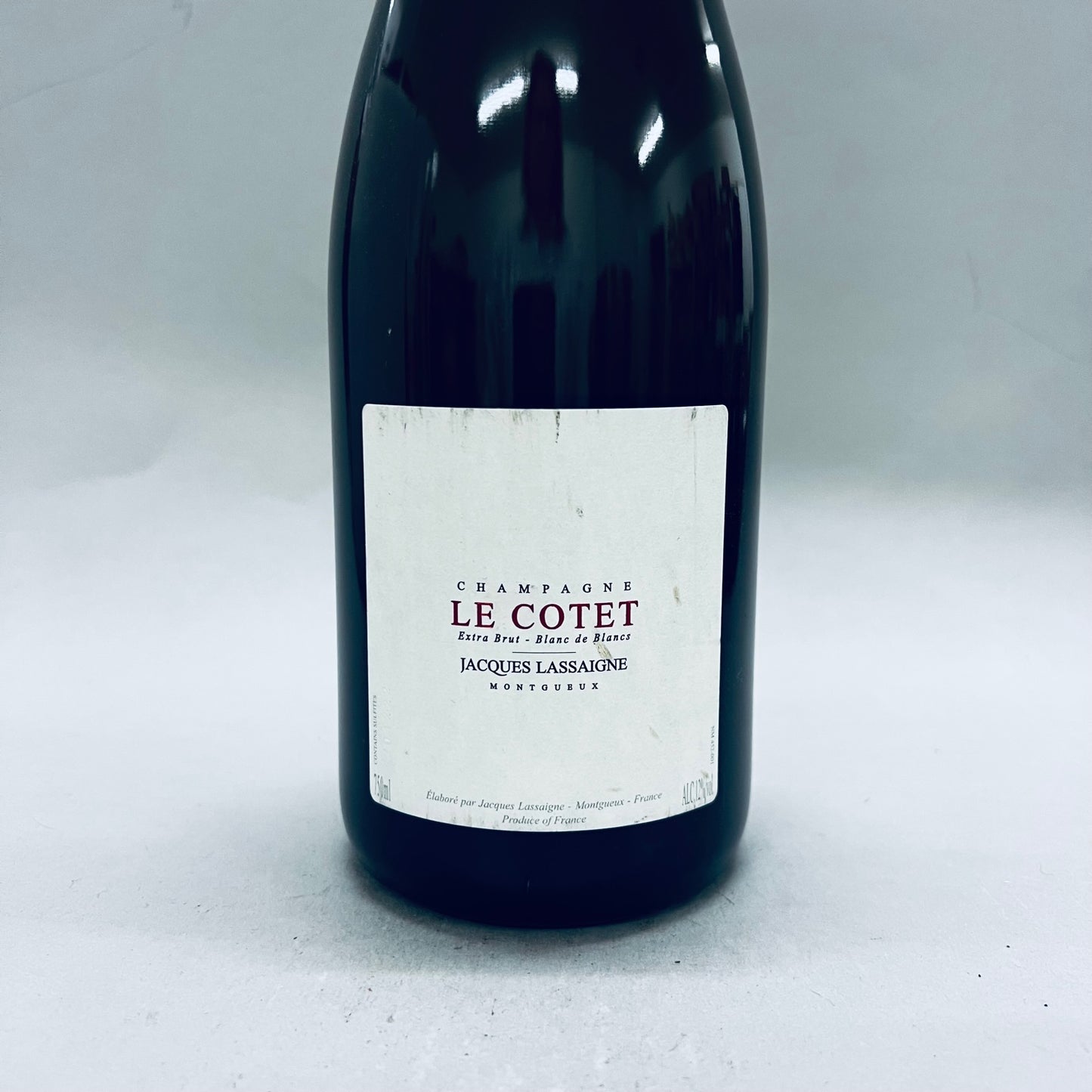 NV Jacques Lassaigne "Le Cotet" Extra Brut Blanc de Blancs Champagne