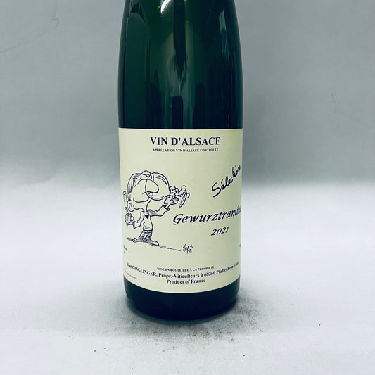 2021 Jean-Francois Ginglinger "Selection" Gewurztraminer