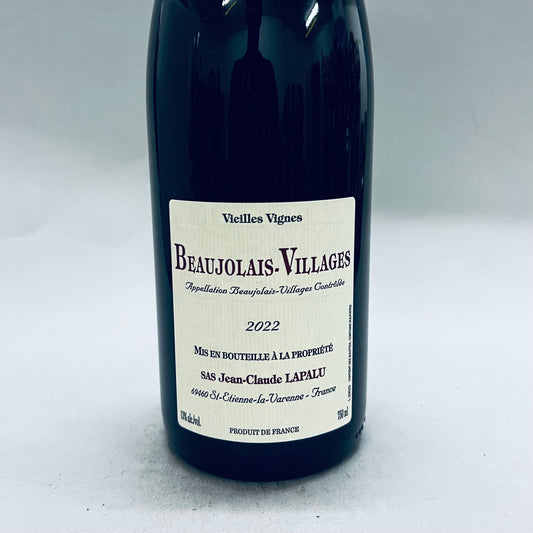 2022 Jean Claude Lapalu Beaujolais Villages Vielle Vignes