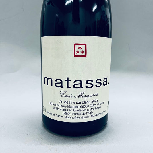 2022 Matassa Blanc Cuvee Marguerite 1.5L