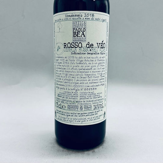 2018 Paolo Bea Rosso de Veo Umbria Rosso