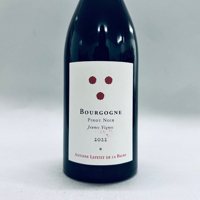 2022 La Pierre Ronde (Antoine Lepetit de la Bigne) Bourgogne Pinot Noir Jeunes Vignes