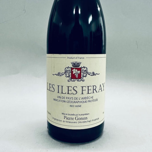 2022 Pierre Gonon Vin de Pays l'Ardeche Rouge "Les Iles Feray"