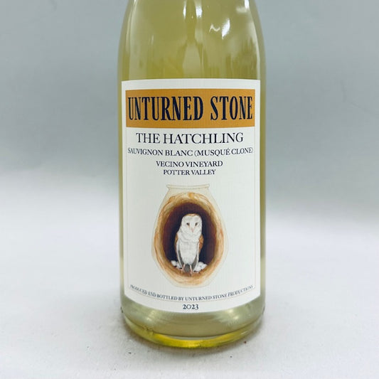 2023 Unturned Stone Hatchling Vecino Vineyard Sauvignon Blanc