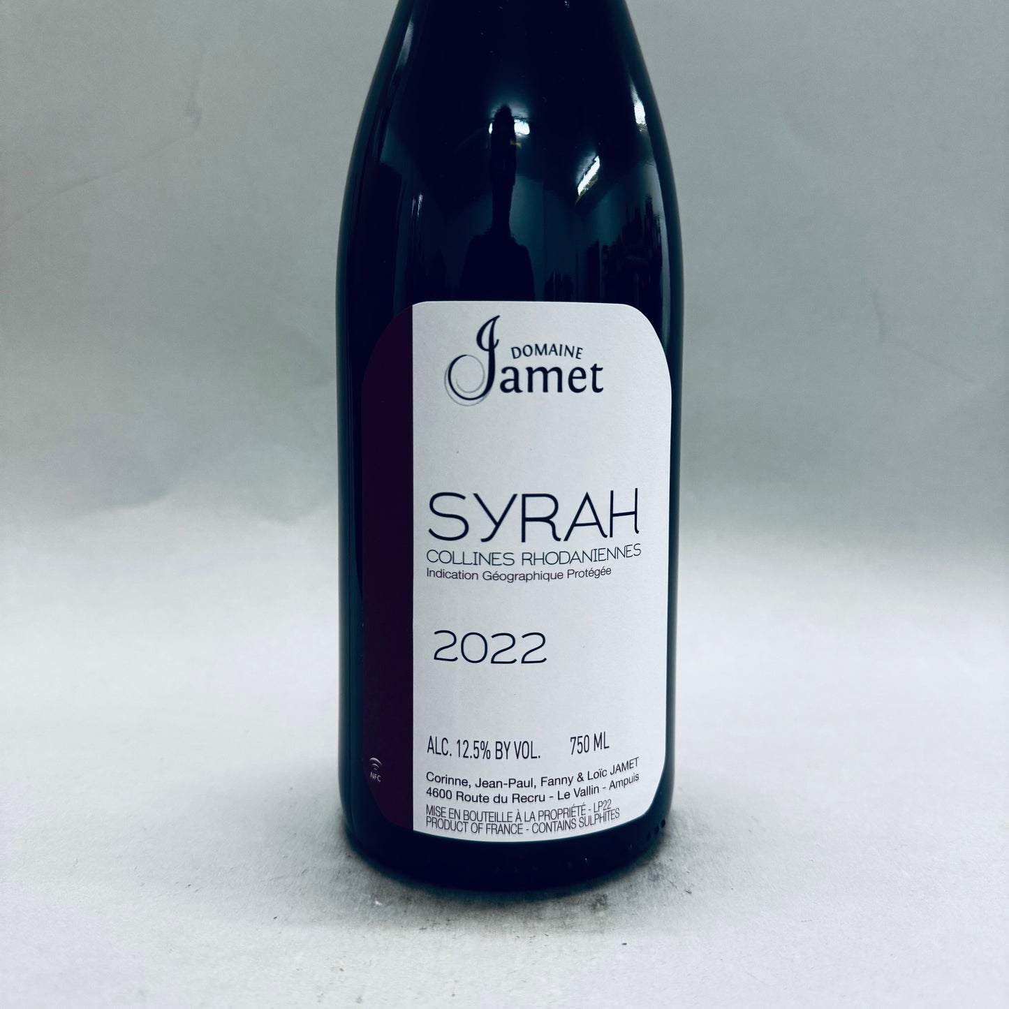 2022 Domaine Jamet Colline Rhodaniennes Syrah