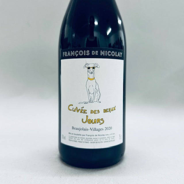 2020 Francois de Nicolay Cuvee des Beaux Jours Beaujolais Rouge