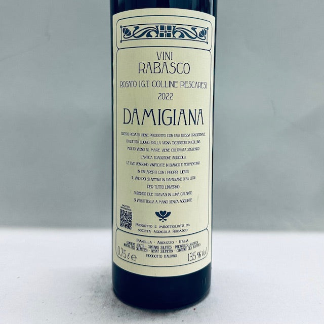 2022 Rabasco Rosato Damigiana