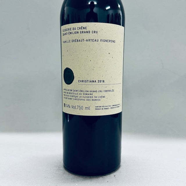 2018 Closerie du Chene Christiana Merlot