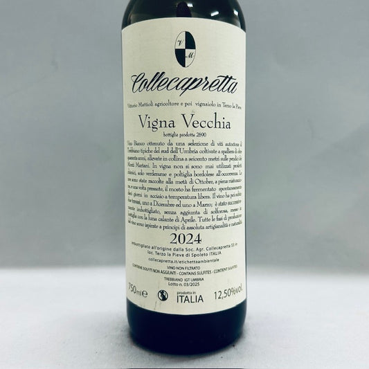2024 Collecapretta "Vigna Vecchia" Trebbiano Spoletino