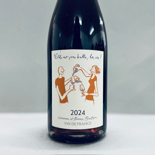 2024 Catherine & Pierre Breton "Elle est pas bulle, la vie?" Brut Rose