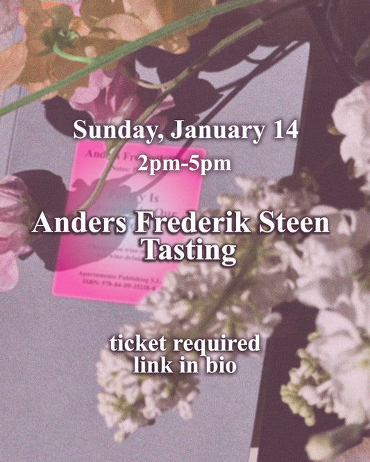 Anders Frederik Steen Tasting